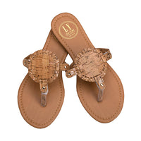 Disc Sandals  - Add A Monogram!