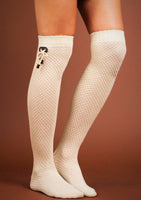 Honeycomb Tall Socks