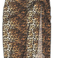 One Piece Cheetah w/Cover Up Wrap (Plus)