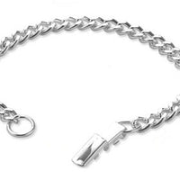 Silver Plated Charm Bracelet 8"