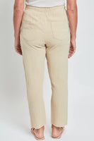 Double Gauze Relaxed Fit Pant with Fray Hem