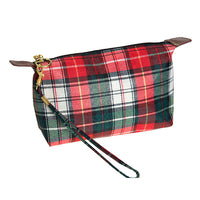 Plaid Tote or Wristlet