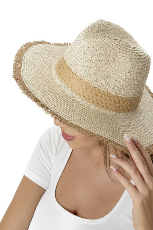 Fringe Fedora Hat