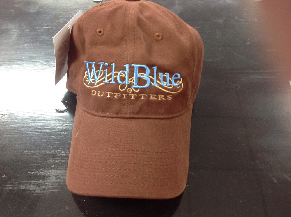 Wild Blue Outfitters Twill Cap - Brown