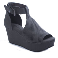 Open Toe Wedge