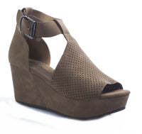 Open Toe Wedge
