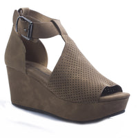 Open Toe Wedge