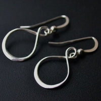 Eternity Silver Earrings
