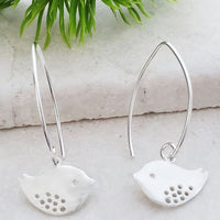 Silver Matte Spotted Bird
