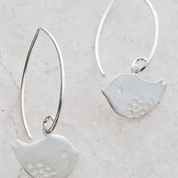 Silver Matte Spotted Bird