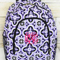 Floral Serenity Large Backpack