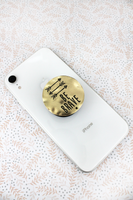 
              Antiqued Cell Phone Popsocket Cover
            