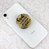 Antiqued Cell Phone Popsocket Cover