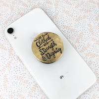 Antiqued Cell Phone Popsocket Cover
