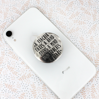 Antiqued Cell Phone Popsocket Cover