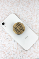 
              Antiqued Cell Phone Popsocket Cover
            