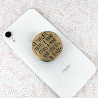 Antiqued Cell Phone Popsocket Cover