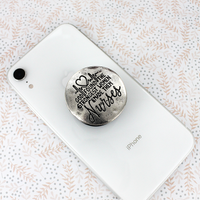 Antiqued Cell Phone Popsocket Cover
