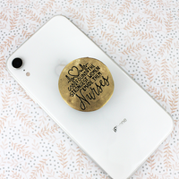 Antiqued Cell Phone Popsocket Cover