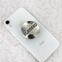 Antiqued Cell Phone Popsocket Cover