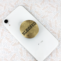 Antiqued Cell Phone Popsocket Cover