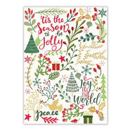 Joy to The World Kitchen Towel