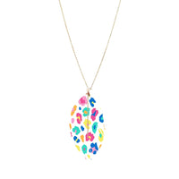 
              Party Leopard Heather Necklace
            