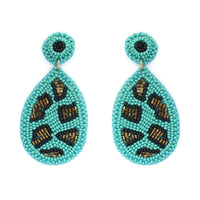 
              Aqua Cami Leopard Earrings
            