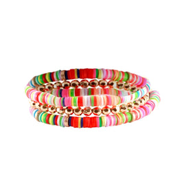 Colorful Brights Bracelet Stack