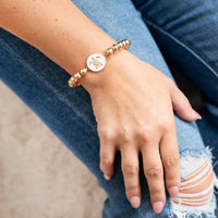 Tropi-Cool White Turtle Bracelet