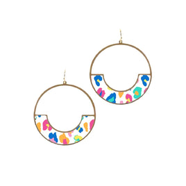 Party Leopard Bethany Earrings