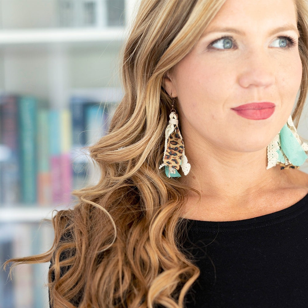 Mint Hannah Earrings