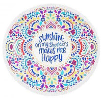 Round Beach Towels