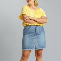 Eva's Jean Skirt